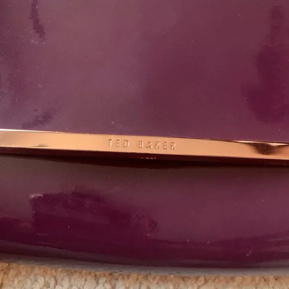 Ted Baker burgundy crossbody - Picture 2 of 5